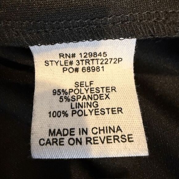 Bailey Blue Black Cocktail Dress Pullover Stretch On or Off Shoulder Hi-Lo small - Picture 7 of 12